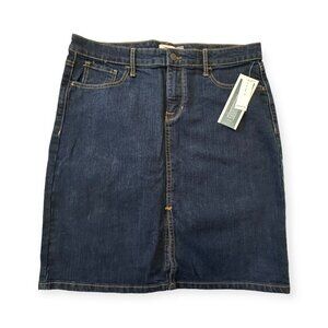 Old Navy Denim Mini Skirt, Highrise Pencil, Color Rinse, Size 12, NWT